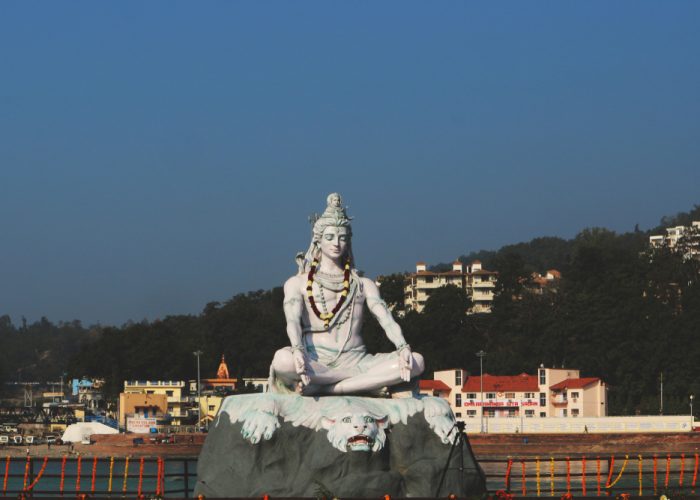 Lord,Shiva,Is,A,Meditator,On,The,Banks,Of,The