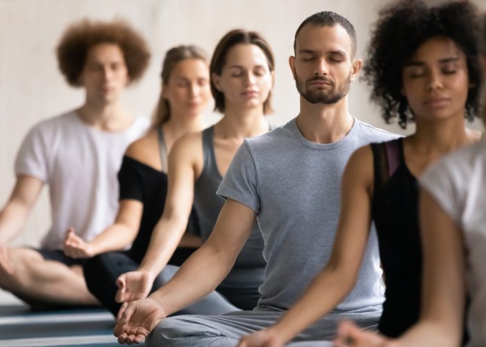 Group,Of,Diverse,People,Meditating,Together,Visualizing,During,Yoga,Morning Group,Of,Diverse,People,Meditating,Together,Visualizing,During,Yoga,Morning