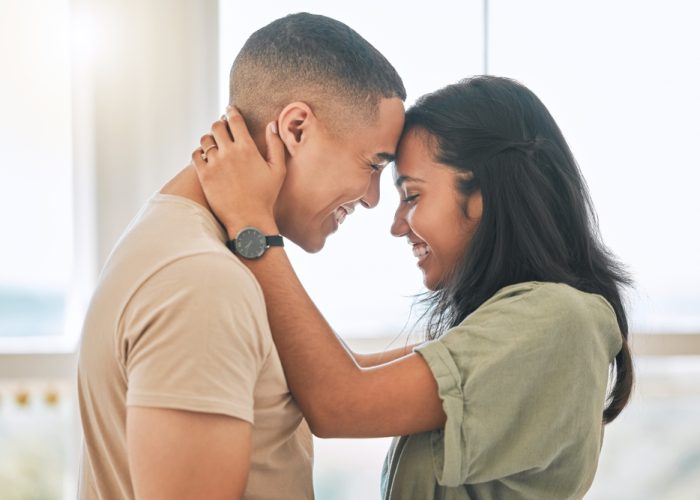 Couple,,Love,And,Forehead,Touch,In,Home,For,Happiness,,Intimacy Couple,,Love,And,Forehead,Touch,In,Home,For,Happiness,,Intimacy
